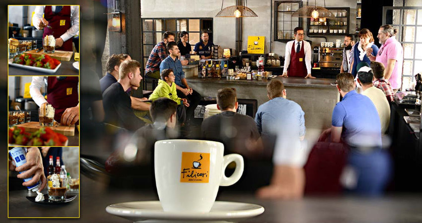 Σεμινάριο espresso – cup testing & cafeteria creativa στη Λαμία από τον premium espresso Filicori Zecchini