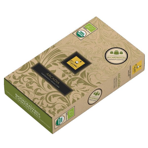 Arcadia Bio Κάψουλα, (Συμβατή για Nespresso) Filicori Zecchini (10τεμ)