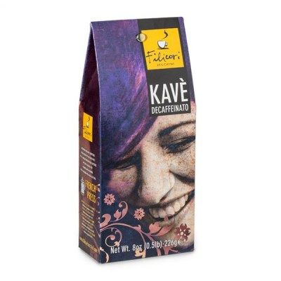Kavè Decaffeinato Espresso αλλεσμένος για French Press 226g