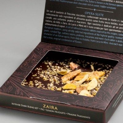 Σοκολάτα Zaira 80g Μαύρη, Filicori Zecchini